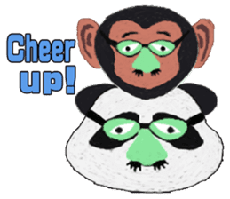 Ori's Animal Pair Stickers "ani+ani" sticker #2516988