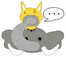 Ori's Animal Pair Stickers "ani+ani" sticker #2516994