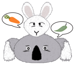 Ori's Animal Pair Stickers "ani+ani" sticker #2516995