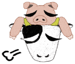 Ori's Animal Pair Stickers "ani+ani" sticker #2516997