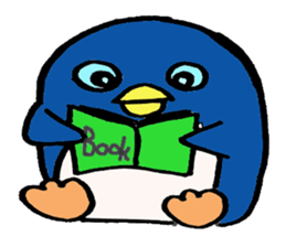 cute penguin sticker sticker #2518262