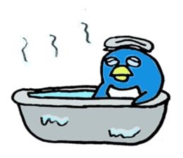 cute penguin sticker sticker #2518269