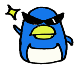 cute penguin sticker sticker #2518280