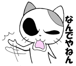 funky cat 2 sticker #2519175