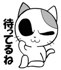 funky cat 2 sticker #2519182