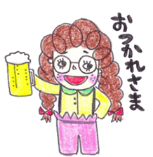 Daily life of Kuruko sticker #2519541