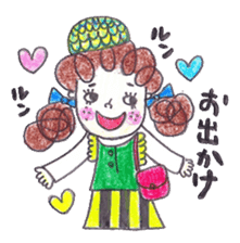 Daily life of Kuruko sticker #2519544