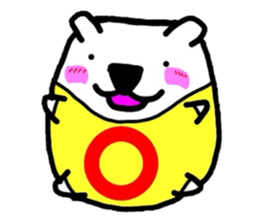 Polar Bear. Name Shirotama. sticker #2520172