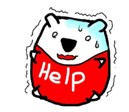 Polar Bear. Name Shirotama. sticker #2520174