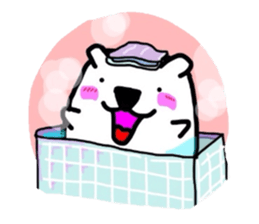 Polar Bear. Name Shirotama. sticker #2520175
