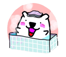 Polar Bear. Name Shirotama. sticker #2520175