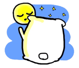 Polar Bear. Name Shirotama. sticker #2520177