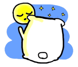 Polar Bear. Name Shirotama. sticker #2520177