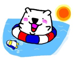 Polar Bear. Name Shirotama. sticker #2520179
