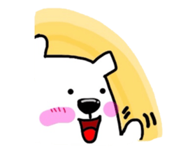 Polar Bear. Name Shirotama. sticker #2520180