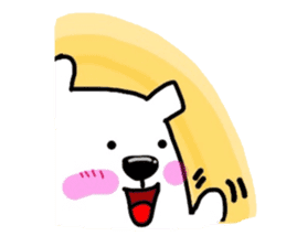 Polar Bear. Name Shirotama. sticker #2520180