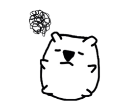 Polar Bear. Name Shirotama. sticker #2520184