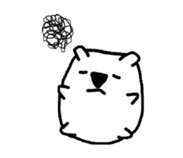Polar Bear. Name Shirotama. sticker #2520184