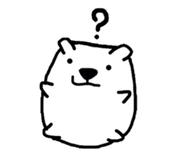Polar Bear. Name Shirotama. sticker #2520185