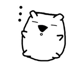 Polar Bear. Name Shirotama. sticker #2520187