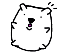 Polar Bear. Name Shirotama. sticker #2520188