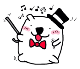 Polar Bear. Name Shirotama. sticker #2520190