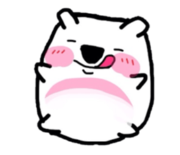 Polar Bear. Name Shirotama. sticker #2520192