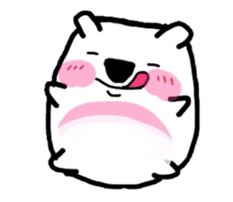 Polar Bear. Name Shirotama. sticker #2520192