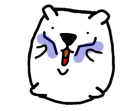 Polar Bear. Name Shirotama. sticker #2520193