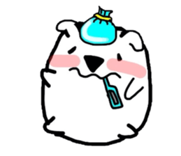 Polar Bear. Name Shirotama. sticker #2520194