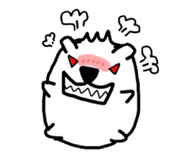 Polar Bear. Name Shirotama. sticker #2520196