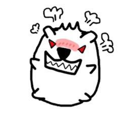 Polar Bear. Name Shirotama. sticker #2520196