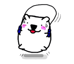 Polar Bear. Name Shirotama. sticker #2520198