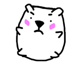 Polar Bear. Name Shirotama. sticker #2520199