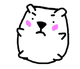 Polar Bear. Name Shirotama. sticker #2520199