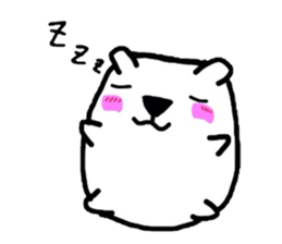 Polar Bear. Name Shirotama. sticker #2520200