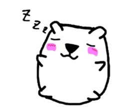 Polar Bear. Name Shirotama. sticker #2520200