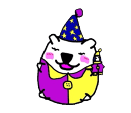 Polar Bear. Name Shirotama. sticker #2520201