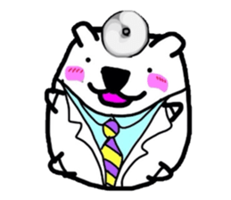 Polar Bear. Name Shirotama. sticker #2520202