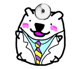 Polar Bear. Name Shirotama. sticker #2520202