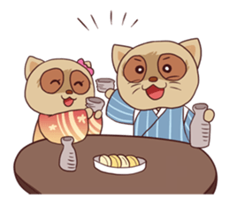 Yugawara squadron YUTAPON 5 ! sticker #2520298