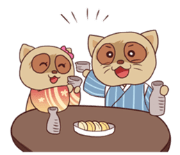 Yugawara squadron YUTAPON 5 ! sticker #2520298