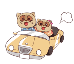 Yugawara squadron YUTAPON 5 ! sticker #2520304