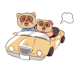 Yugawara squadron YUTAPON 5 ! sticker #2520304