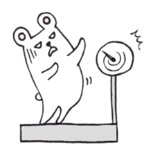 Polar Bear-Lou sticker #2520477