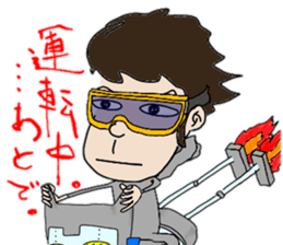 ZENTAI,rabbit&robot. 3rd sticker #2520505