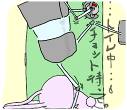 ZENTAI,rabbit&robot. 3rd sticker #2520518
