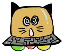 Cat planet sticker #2521245