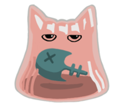 Cat planet sticker #2521250