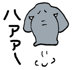 Panao The Elephant sticker #2521688